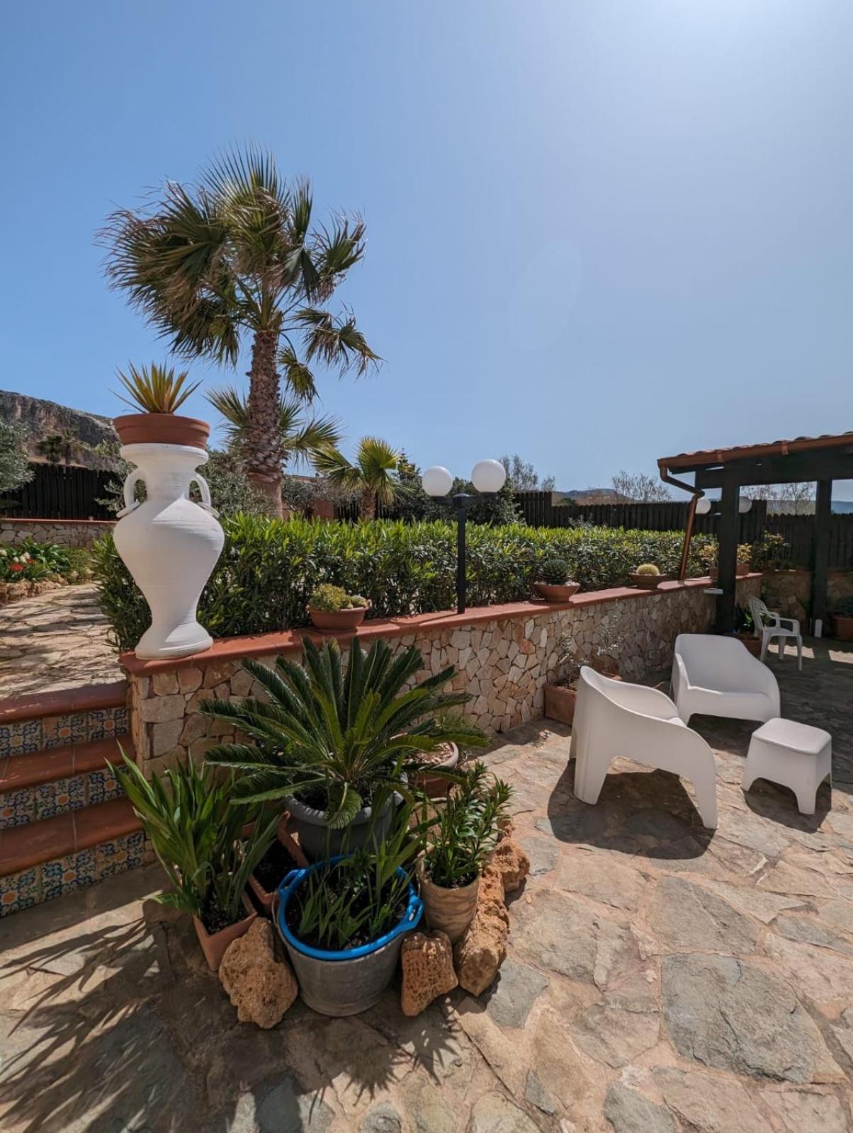 Villa Baia Di Cornino Custonaci Luaran gambar